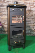 Carica l&#39;immagine nel visualizzatore di Gallery, Stufa a legna canalizzata Clementi Elite Classica 13kw con forno
