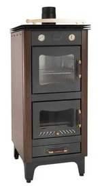 Carica l&#39;immagine nel visualizzatore di Gallery, Stufa a legna canalizzata Clementi Elite Classica 13kw con forno
