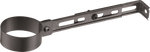 Carica l&#39;immagine nel visualizzatore di Gallery, Fascetta reggitubo Ø60 acciaio nero APROS
