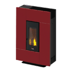 Carica l&#39;immagine nel visualizzatore di Gallery, Stufa a pellet ventilata CADEL Grace 7 kW Wi-Fi
