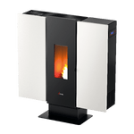 Carica l&#39;immagine nel visualizzatore di Gallery, Stufa a pellet canalizzata Cadel Wall3 Plus 10kw WiFi
