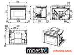 Carica l&#39;immagine nel visualizzatore di Gallery, Inserto a pellet MCZ Boxtherm 70 Maestro
