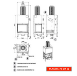 Carica l&#39;immagine nel visualizzatore di Gallery, Camino monoblocco a legna MCZ Plasma 75 Q
