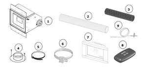 Kit canalizzazione MCZ Comfort Air SLIM VF