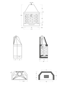 Camino prefabbricato in cemento Marsicamin M110REF