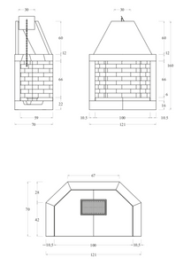 Camino prefabbricato in cemento Marsicamin M120REF