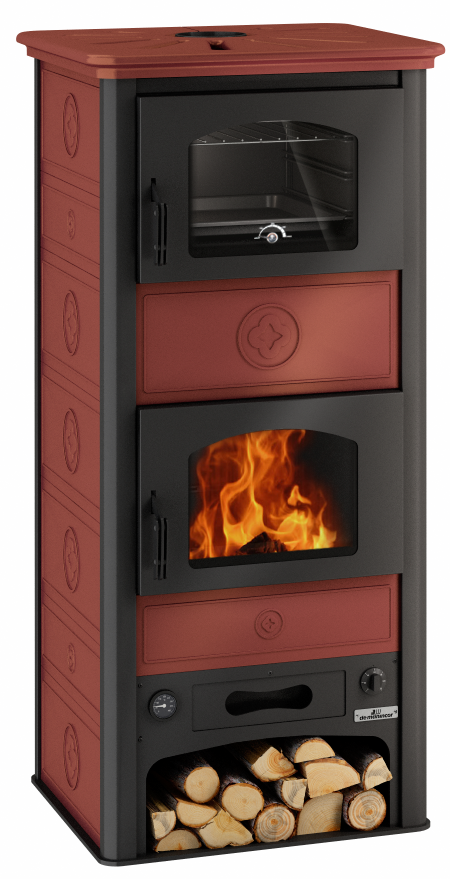 Stufa a legna con forno DeManincor S60F