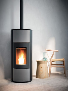 Stufa a pellet ventilata MCZ Halo UP! Air 8 Maestro