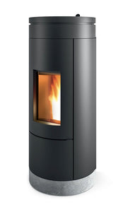 Stufa a pellet ventilata MCZ Wall Angle air 8 Maestro