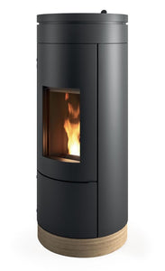 Stufa a pellet ventilata MCZ Wall Angle air 8 Maestro