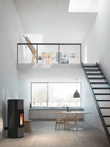 Stufa a pellet ventilata MCZ Halo Air 8 Maestro