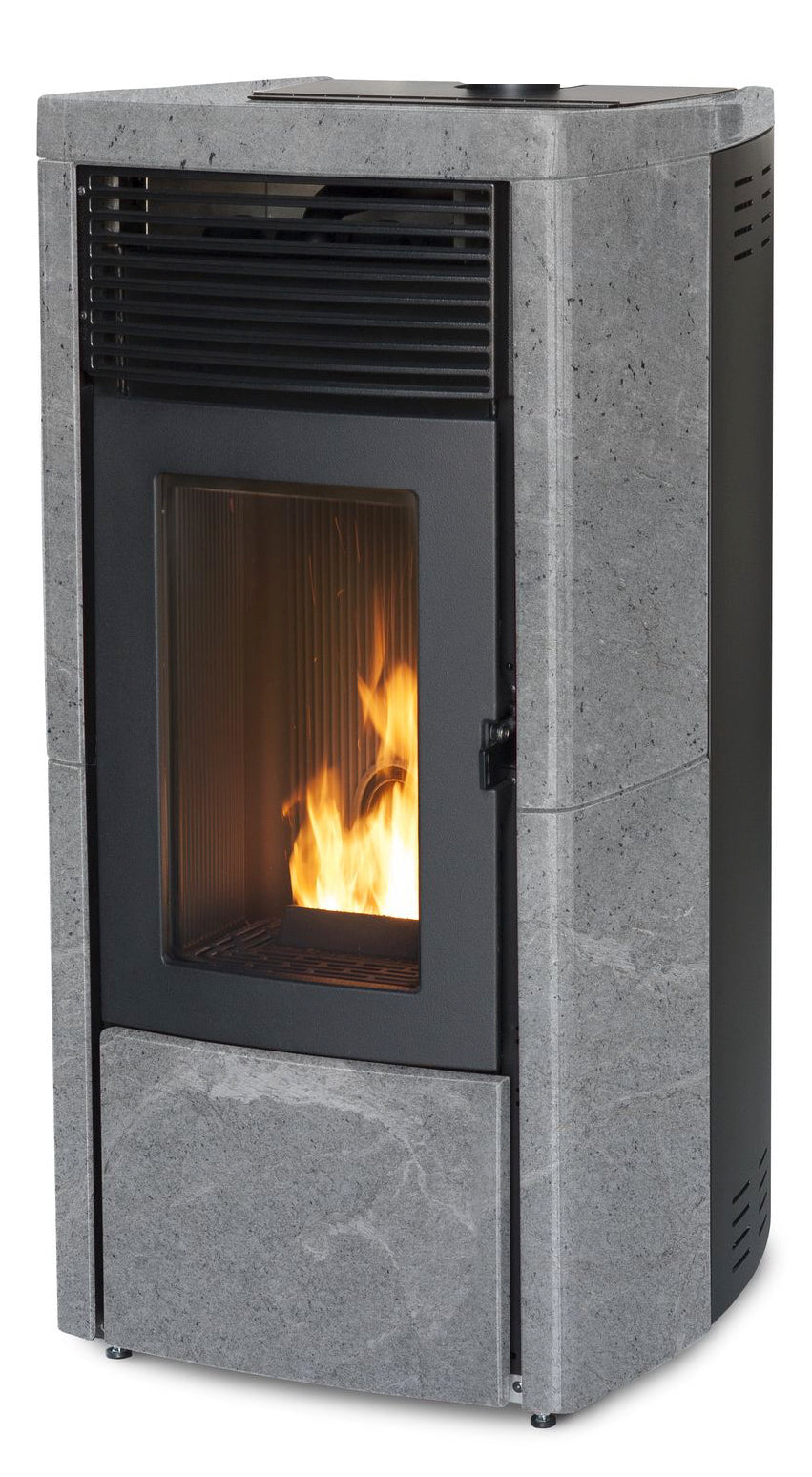 Termostufa a pellet MCZ Star Hydromatic Maestro 12 kW Stone