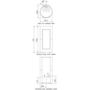 Stufa a pellet ventilata CADEL Shell PS 9,1 kW wi-fi